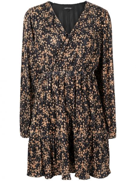 Trykt floral dress Tout A Coup svart