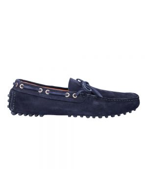 Niebieskie loafers Car Shoe