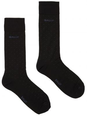 Bodkované ponožky Bally modrá