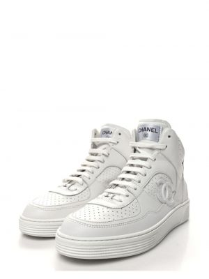 Sneakersy Chanel Pre-owned białe