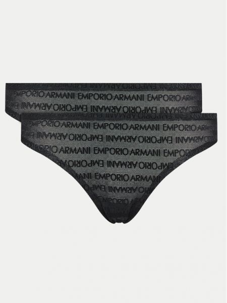 Culotte brasiliane Emporio Armani Underwear nero