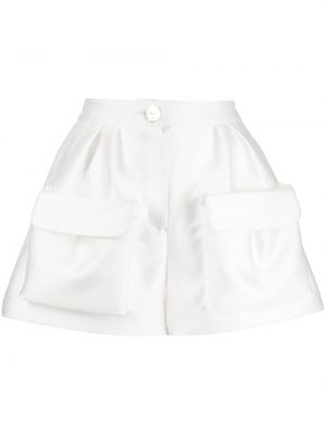 Pantaloncini con tasche Isabel Sanchis bianco