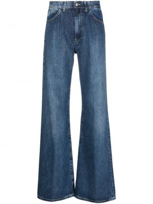 Low waist jeans ausgestellt mit bernstein Dondup blau