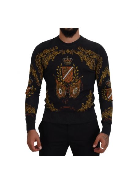 Jedwabny sweter Dolce And Gabbana