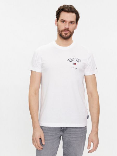 Тениска Tommy Hilfiger бяло