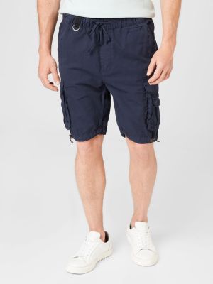 Pantaloni cargo Urban Classics albastru