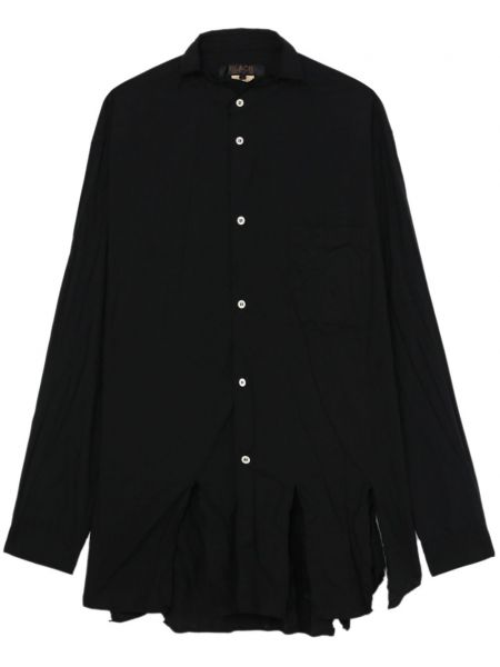 Асиметрична риза Black Comme Des Garçons черно