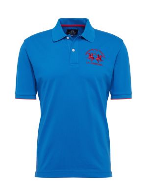 Polo marškinėliai La Martina mėlyna