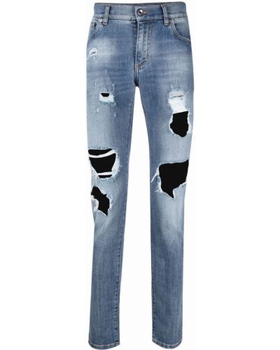 Jeans skinny effet usé Dolce & Gabbana