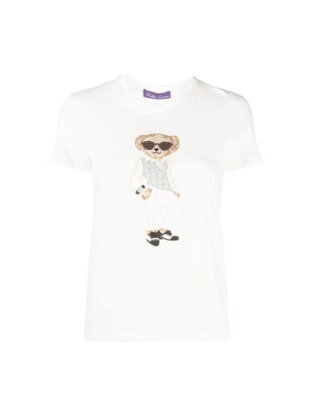 Biała koszulka Ralph Lauren
