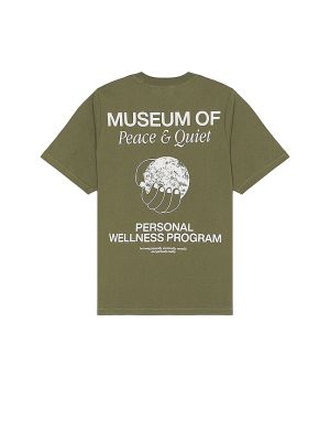 Camiseta Museum Of Peace And Quiet verde