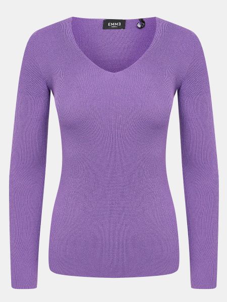 Пуловер Emme Marella фиолетовый