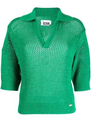 Pullover mit v-ausschnitt Izzue grün