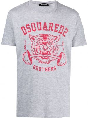 T-shirt Dsquared2 grå