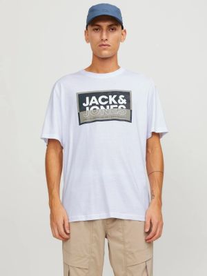 Біла футболка Jack & Jones