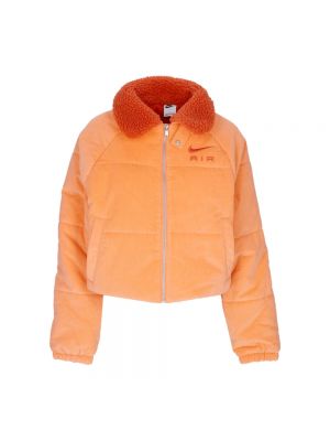 Pomarańczowa kurtka puchowa Nike