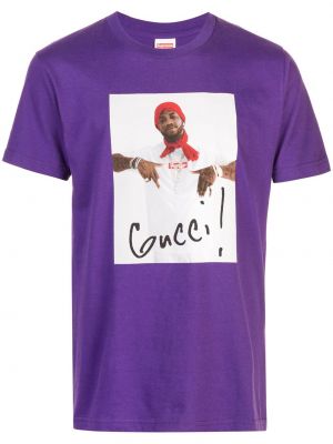 T-krekls ar apdruku Supreme violets