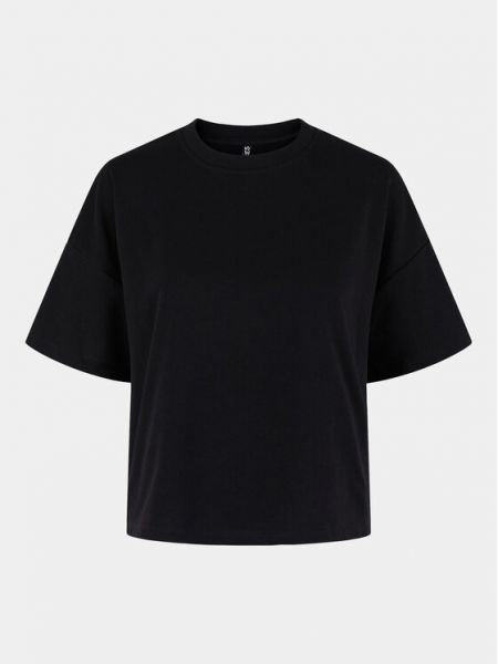 T-shirt large Pieces noir