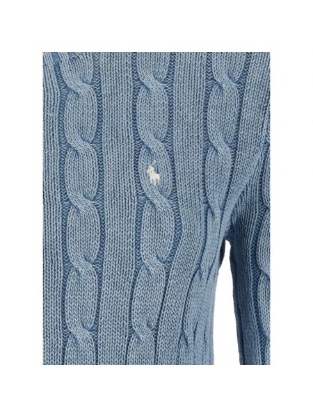 Jersey de algodón de algodón de tela jersey Polo Ralph Lauren azul