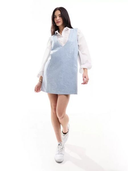 Платье мини с пайетками Calvin Klein