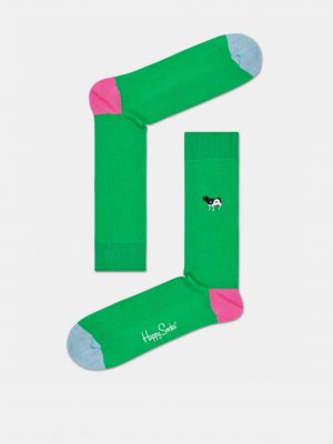 Ponožky Happy Socks zelená
