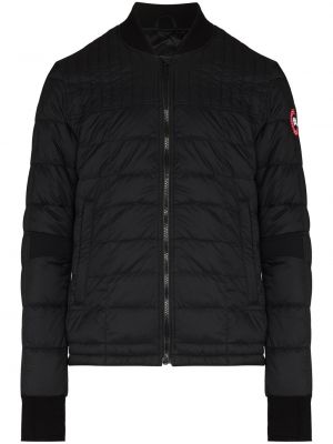 Bomberjacka med dragkedja Canada Goose svart