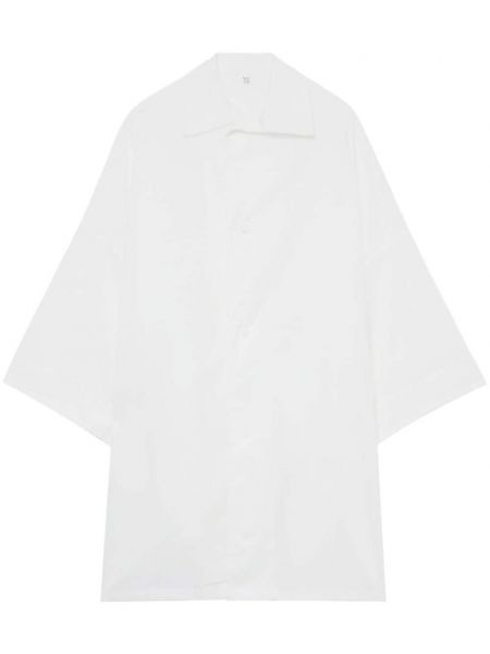 Bavlněné mini šaty Y's bílé