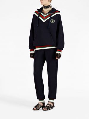 Bavlněné sportovní kalhoty jersey Gucci