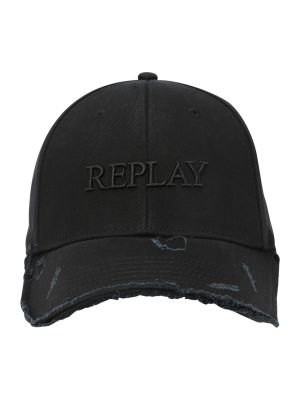 Kepurė Replay juoda