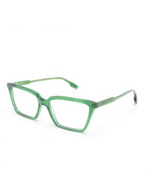 Lunettes de vue à imprimé Victoria Beckham Eyewear vert
