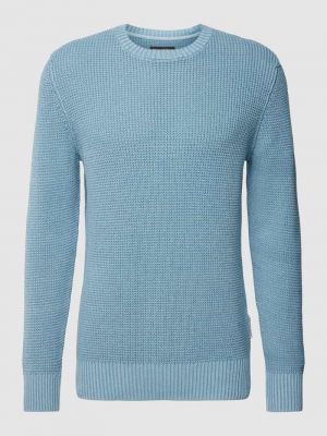 Dzianinowy sweter Marc O'polo niebieski