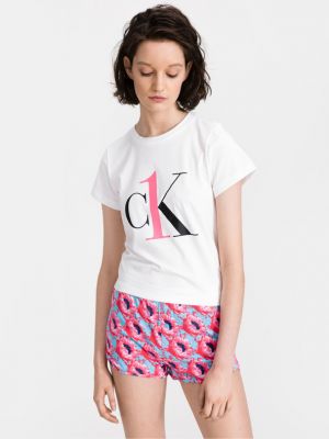 Pizsama Calvin Klein Underwear fehér