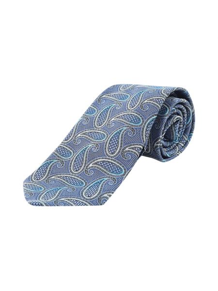 Corbata de seda Etro azul
