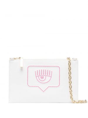 Crossbody väska Chiara Ferragni vit