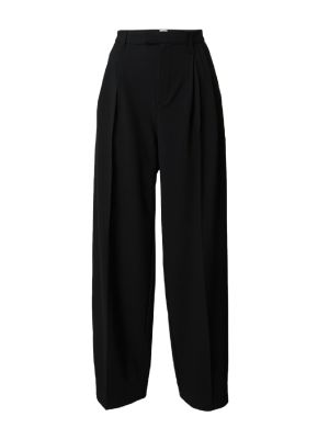 Pantalon plissé Mads Norgaard Copenhagen noir