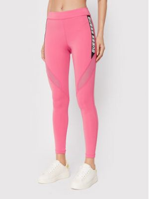 Pantaloni sport slim fit Guess roz