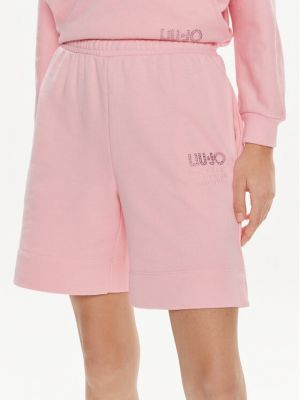 Pantaloni scurți de sport Liu Jo roz