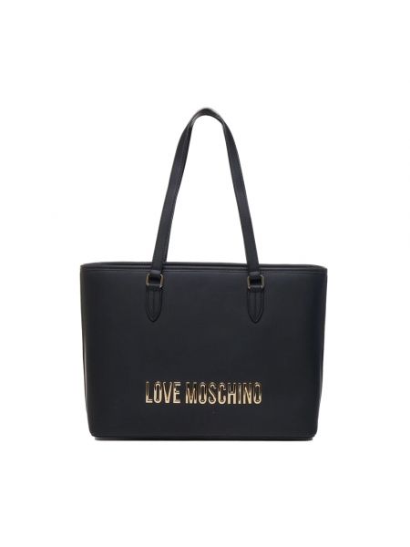Shopper handtasche mit reißverschluss mit taschen Love Moschino