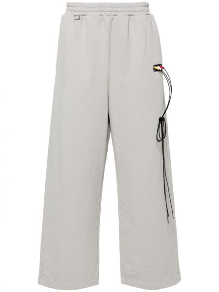 Pantalon de joggings brodé Doublet gris