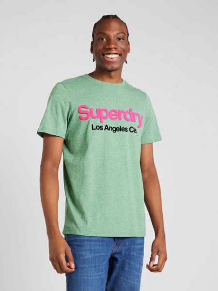 Majica s melange uzorkom Superdry