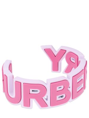 Karierter karierter nylon ring Burberry pink