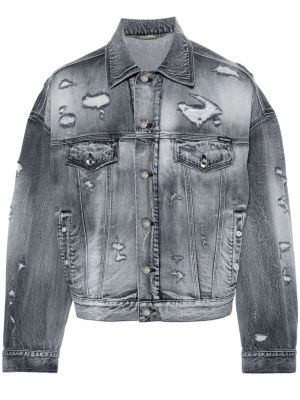 Roztrhaná džínsová bunda Dolce & Gabbana