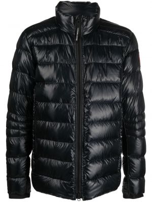 Lang jakke Canada Goose svart