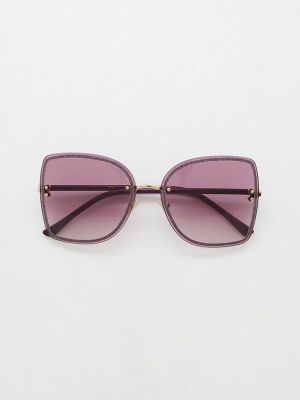 Солнцезащитные очки Jimmy Choo, фиолетовые