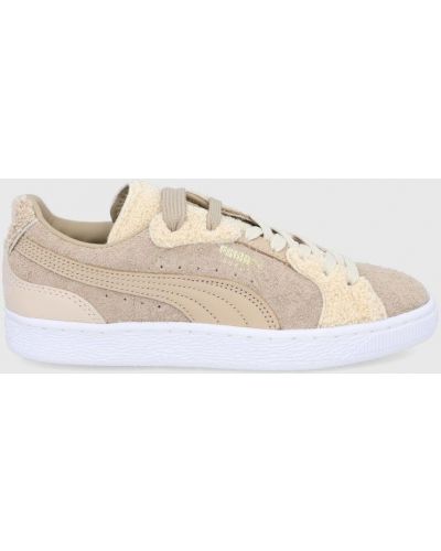 Félcipo Puma - bézs