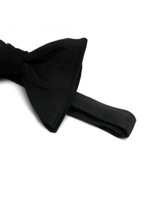 Seiden krawatte mit schleife Tom Ford schwarz
