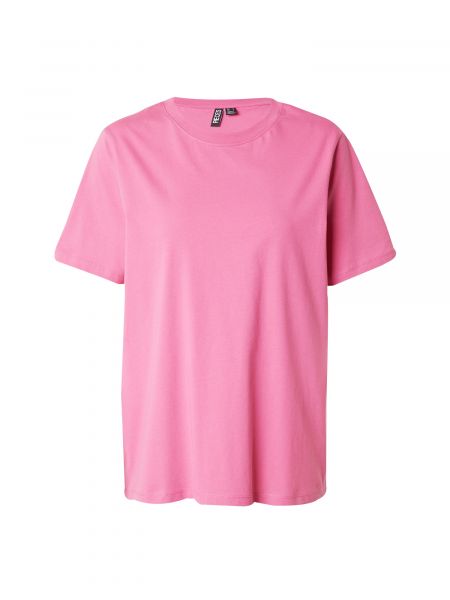 Тениска Pieces розово