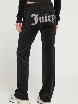 Клинове с апликация Juicy Couture черно