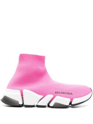 Slip-on маратонки розово Balenciaga Speed