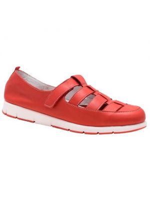 Красные кожаные туфли Sabatini
